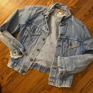 VINTAGE Destructed Levi’s Denim Jacket